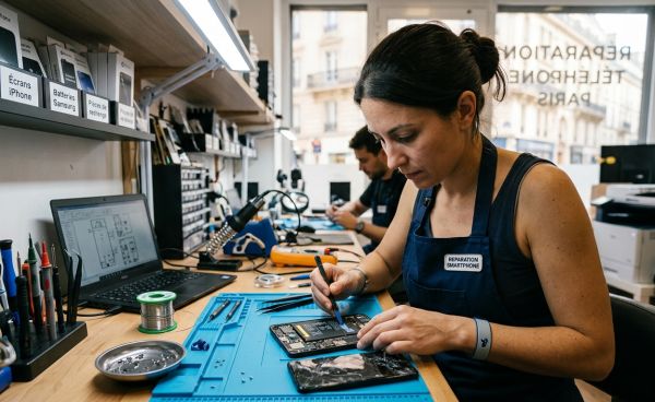 Qui choisir pour faire réparer un téléphone à Paris ?